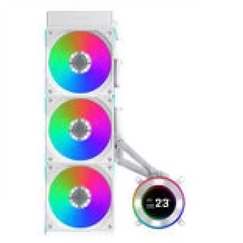 Lian Li Hydroshift II LCD 360CL ARGB AiO Baltas