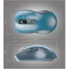 Belaidė pelė YENKEE YMS2010BE dviejų režimų ergonomiška, 2,4 GHz USB imtuvas + Bluetooth 5.1, 4 lygių DPI 1000–3200, 6 mygtukų