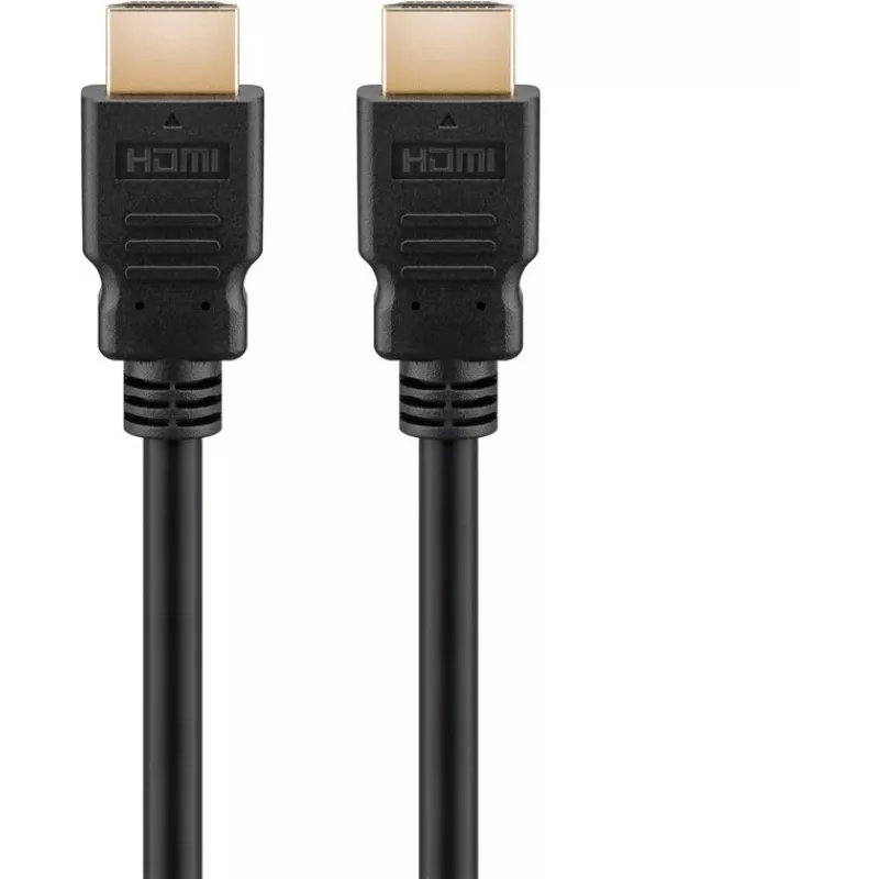 Goobay 61161 HDMI laidas 5 m - 4K/60Hz, ARC, juodas