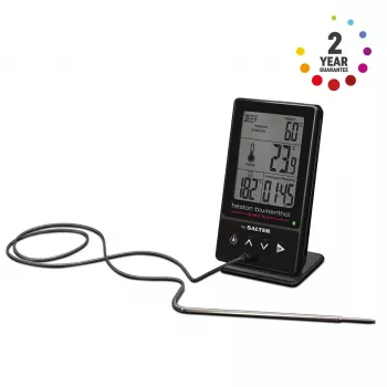 Skaitmeninis kulinarinis termometras Salter 540A HBBKCR 5-in-1 precizinis – daugiafunkcis virtuvės zondas