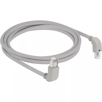 Tinklo kabelis DeLOCK 85872 2m Cat6a S/FTP Pilka