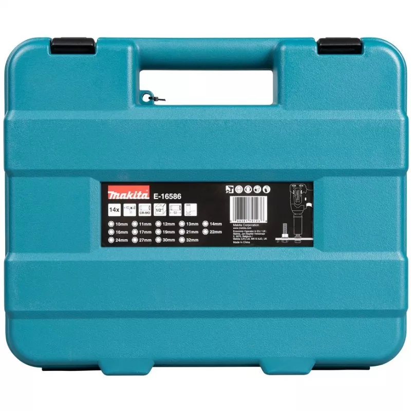 Makita E-16586 smūginis antgalio rinkinys Juoda, Žalia