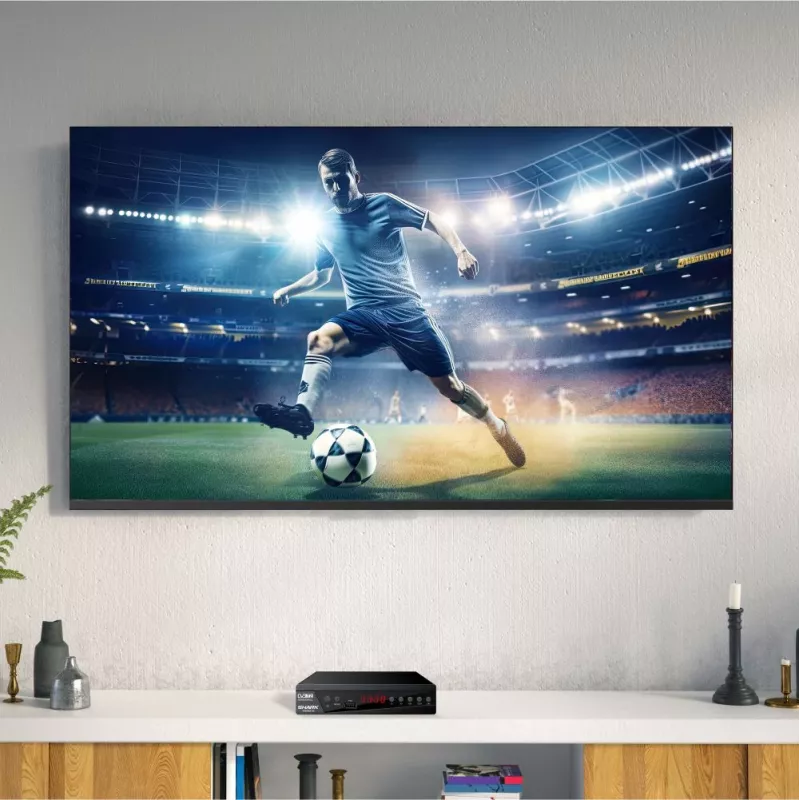Skaitmeninis TV imtuvas Manta DVBT005-SH DVB-T/T2 su HEVC palaikymu