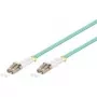 InfiniBand / šviesolaidinis kabelis Goobay 95756 15m LC žalias