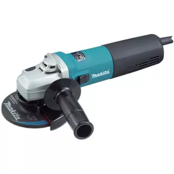Kampinis šlifuoklis MAKITA 9565HRZ (mėlynas/juodas, 1100 W)