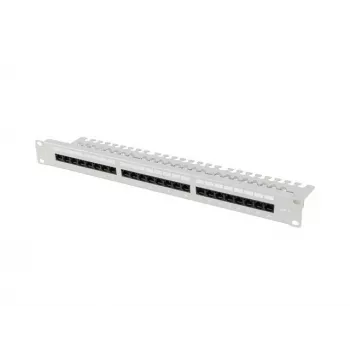 Lanberg PPU6-1124-S pataisos skydelis 1U 24 prievadų CAT6