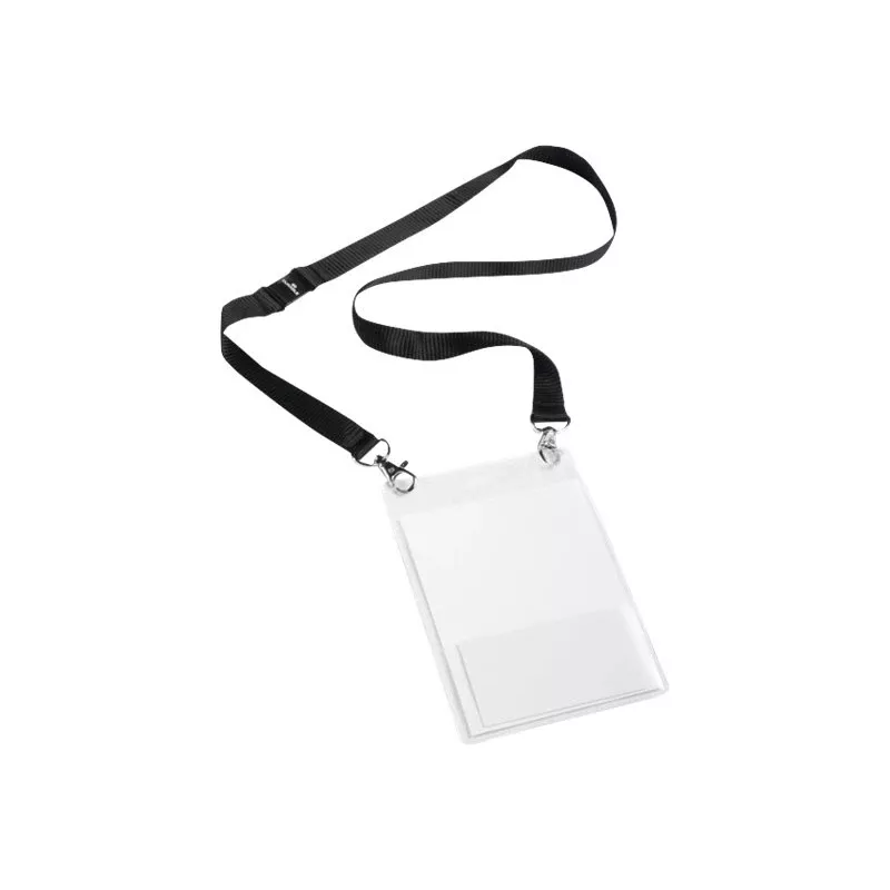 Durable 852501 Kortelės laikiklis su tekstiliniu raiščiu A6, 10 vnt.