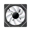 Gamemax FN12A-S8I 120 mm korpuso ventiliatorius, juodas