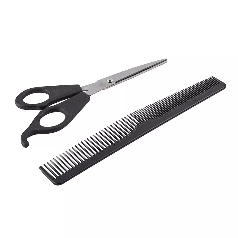 Tristar plaukų kirpimo mašinėlė Step precise 3–12 mm, juoda/nerūdijantis plienas