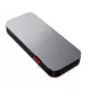 Power Bank Lenovo Go 20000 mAh Juoda Pilka USB Type-C Type-A