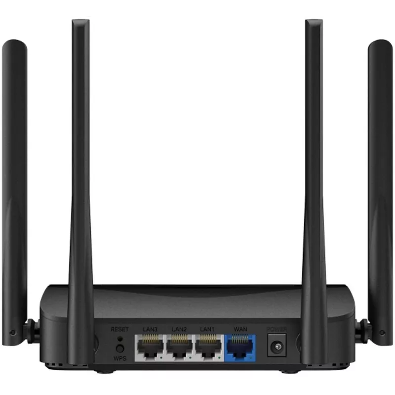 Stalinis maršrutizatorius MERCUSYS MR25BE EasyMesh Wi‑Fi 7 dviejų juostų 2.4/5 GHz, 3600 Mbps, 3× Gigabit LAN, 4 išorinės antenos