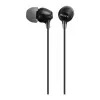Sony MDR-EX15AP laidinės ausinės, 8–22000 Hz, skambučiams/muzikai, 3 g, juodos