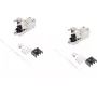 Keystone RJ45 Cat 6A jungtis ShiverPeaks BS08-10002-2 beįrankė, 2 vnt. pakuotė