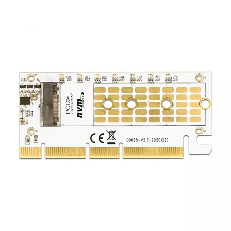 PCI Express x16 kortelė DeLOCK 90566 NVMe M.2 Key M