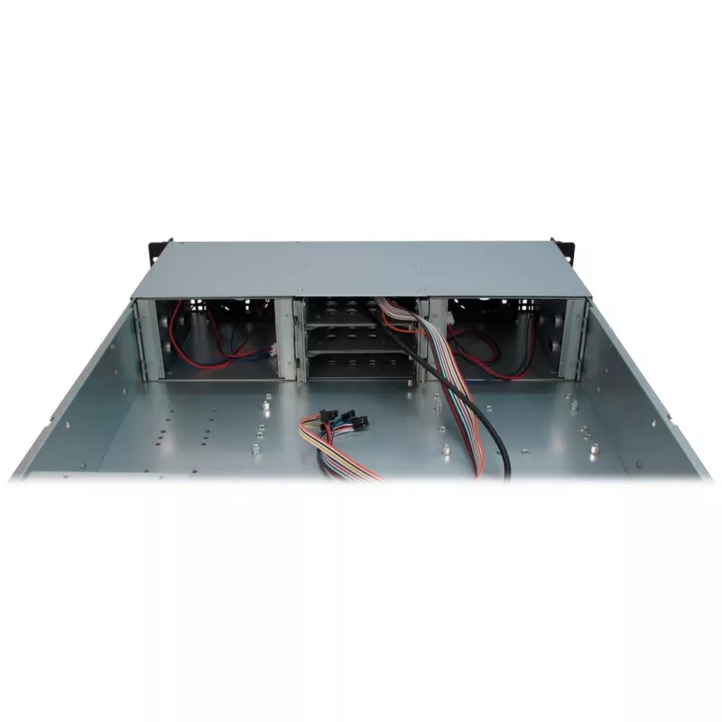 Inter-Tech IPC 2U-20248 - stelažinis korpusas - 2U - E-ATX - be maitinimo šaltinio (EPS2U) - USB