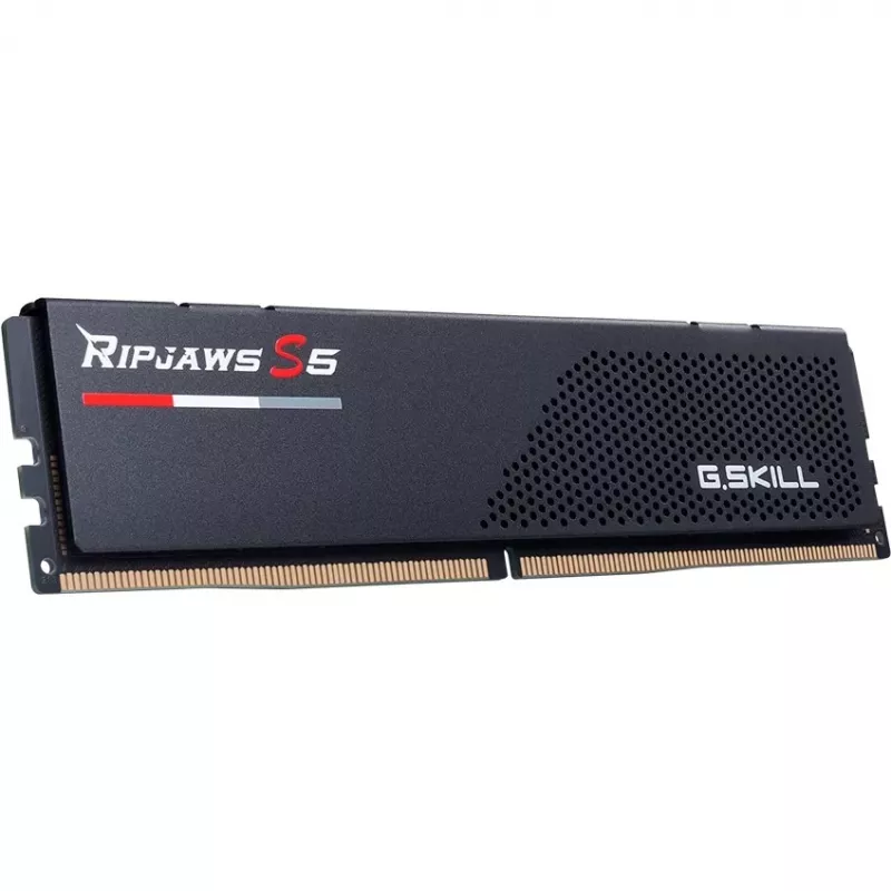 DIMM 96 GB DDR5-5600 (2x 48 GB) Dual-Kit, Arbeitsspeicher schwarz, F5-5600J4040D48GX2-RS5K, Ripjaws S5, INTEL XMP