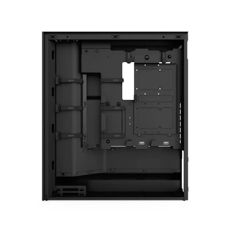 NZXT H7 Flow (2024) Mid-Tower korpusas – Visiškai juodas