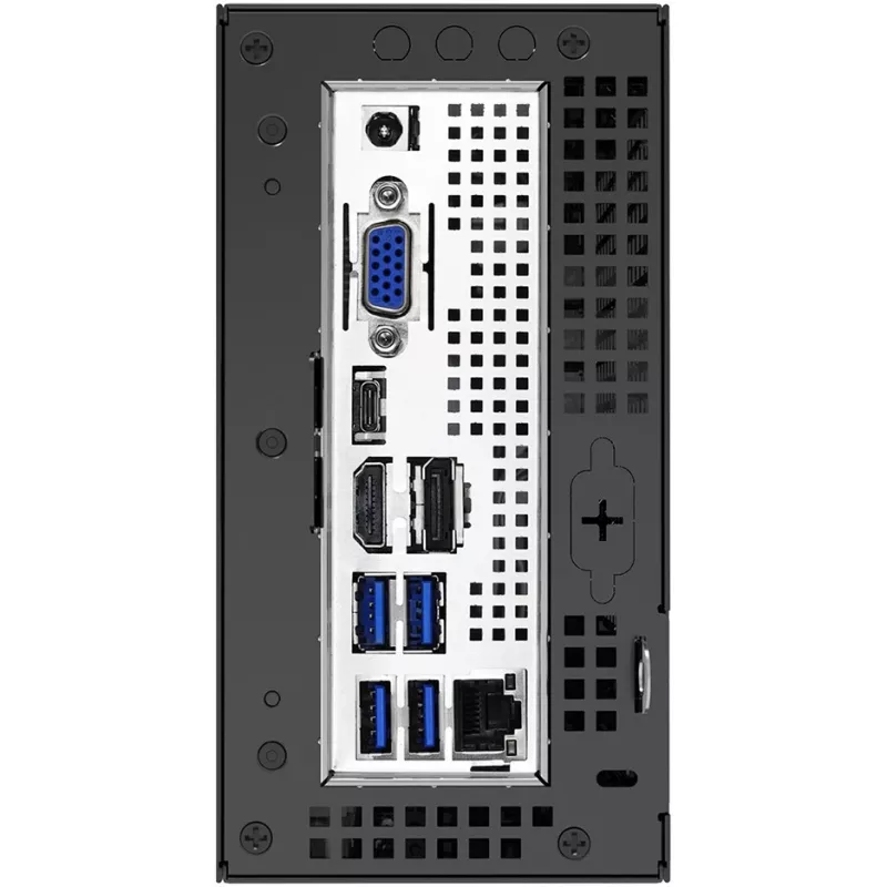 ASRock DeskMini H470 - Barebone - Mini PC - LGA1200 lizdas - Intel H470 - be procesoriaus - RAM 0 GB - GigE