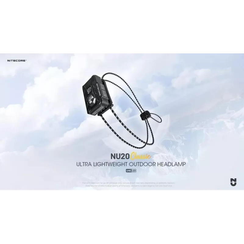Kaktinė lemputė NU Series 360 LUMENS/NU20 Classic Nitecore