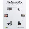 Goobay USB-C į HDMI laidas 4K 60 Hz 1 m juodas 75696