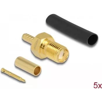 RP-SMA lizdas (jack) užspaudimui RG-174 / RG-316 DeLOCK 90044