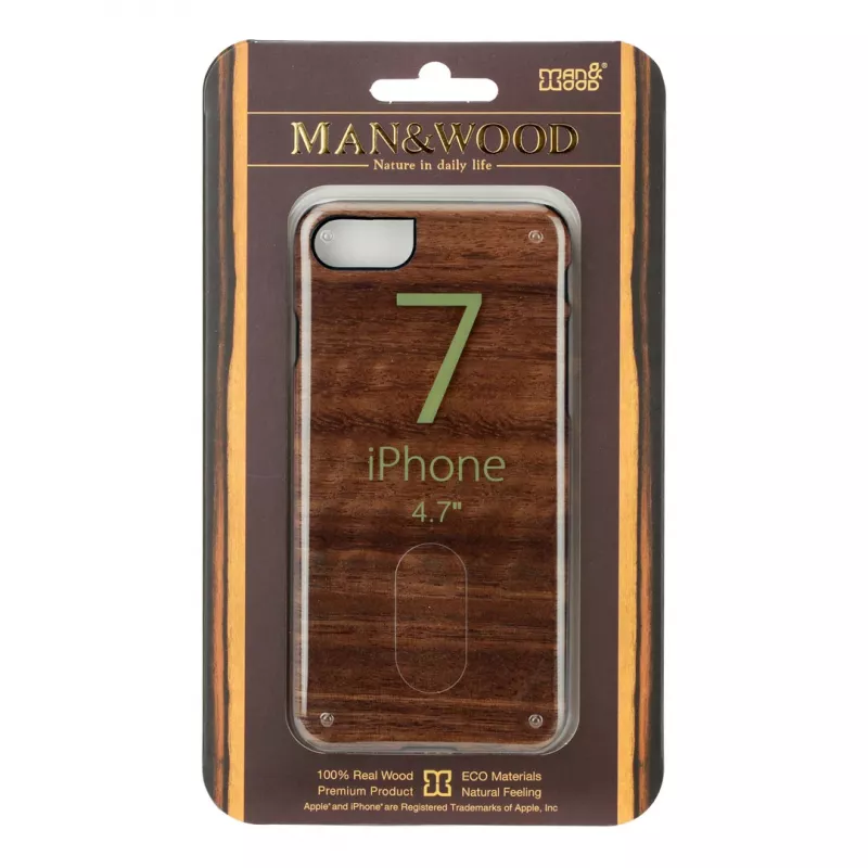 Dėklas Cover Man&Wood M7010B mobiliesiems telefonams