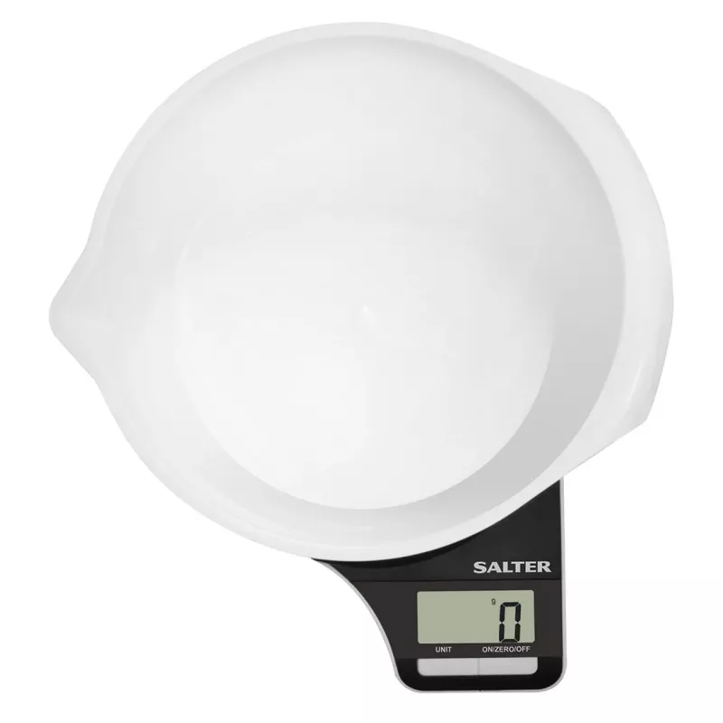Virtuvinės svarstyklės Salter Electronic Jugscale juodos/baltos spalvos