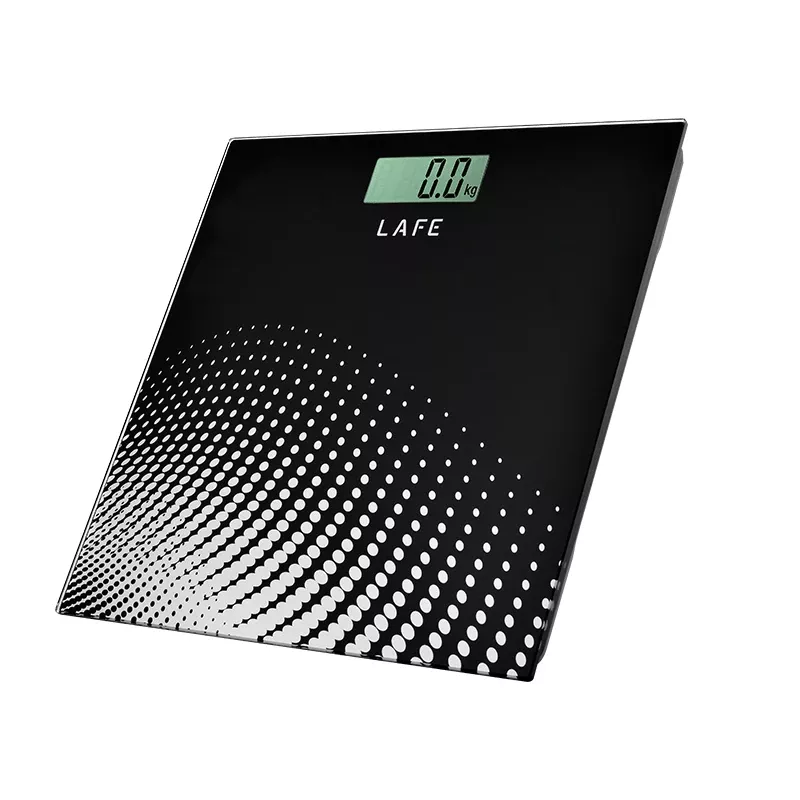 Lafe 44591 elektroninės kūno svorio svarstyklės FitScale juodos