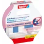 Tesa Maskavimo juosta tapetams, 25 m x 25 mm, rožinė