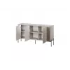 Komoda cama meble VERA 150x40x80 cm, kašmyro matinė, medžio drožlių plokštė, 16 mm rėmas