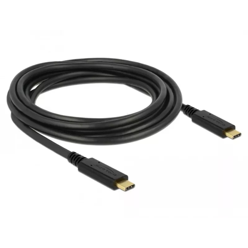 USB laidas DeLOCK 83325 USB 2.0 3 m USB-C juodas