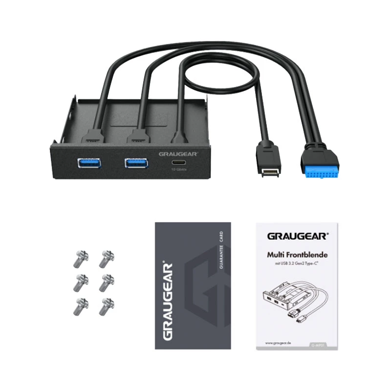 Vidinė sąsajos plokštė / adapteris GRAUGEAR G-MP01 juoda 102x102x25mm