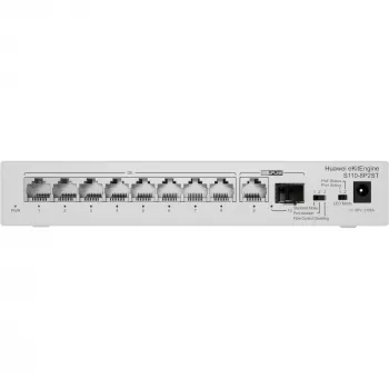 HUAWEI eKit S110 Series S110-8P2ST nevaldomas L2 Gigabit Ethernet (10/100/1000) maitinimas per Ethernet (PoE) pilkas