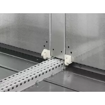 Rack plokštė Rittal 4590.700, plieninė, sidabrinė, vientisa