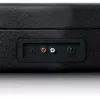 Patefono grotuvas su diržine pavara Lenco TT-115 Juodas – nešiojamas lagamininis patefonas, Bluetooth 5.0, USB įrašymas, 33/45/78 aps./min.
