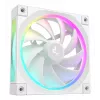 Korpuso ventiliatorius DeepCool FL12 WH 3 vnt. komplektas, 120×120×25 mm, 2150 RPM, 55 CFM, skysčių dinaminis guolis, PWM, daugiaspalvis LED, 4 kontaktų