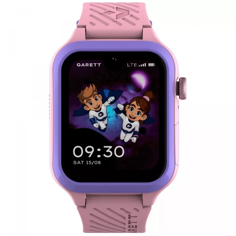 Vaikų išmanusis laikrodis Garett Kids Essa 2 4G Pink