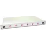 Lightwin LWL Splice Box, 12 pluoštų, 6x DLC daugiamodis, 50/125µm OM4 Pigtail Splice Box (SPBOX 12G50 OM4 DLC)