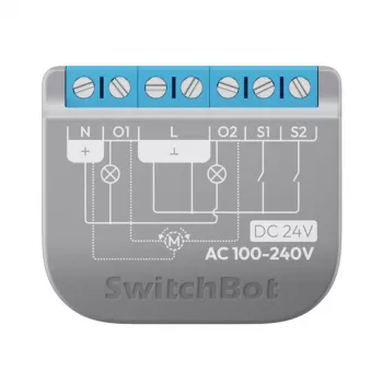 SwitchBot Relay Switch 2PM dviejų kanalų išmanioji relė W5502320