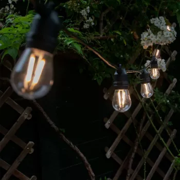Hombli HBEW-0105 String Light 5m 10 lempų šiltai balta šviesa lauko