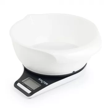 Virtuvinės svarstyklės Salter Electronic Jugscale juodos/baltos spalvos
