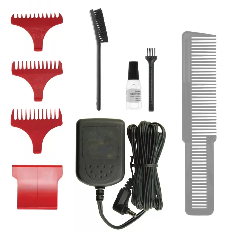 Wahl Cordless Detailer Li bordo, sidabrinis Ličio jonų (Li-Ion) belaidis smulkintuvas
