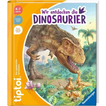 tiptoi Mes atrandame dinozaurus, mokomoji knyga