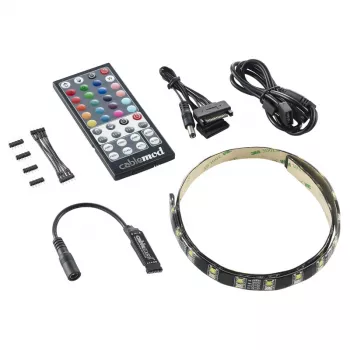 LED juostelė CableMod CM-LED-60-D60RGBW-RK White RGB 60 cm