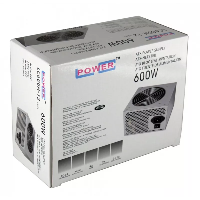 Maitinimo blokas LC-Power LC600H-12 600 W