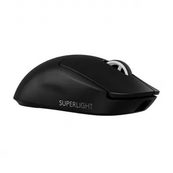 Logitech G PRO X SUPERLIGHT 2 - Maus - Gaming - optisch - 5 Tasten - kabellos - 2,4 GHz - USB Logitech LIGHTSPEED Empfänger - Schwarz (910-006631)