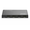 Digitus 4K HDMI jungiklis 3x1 juodas metalinis 18 Gbit/s