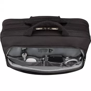 Portfelis Wenger XE 16 juodas, tinkantis iki 40,6 cm (16 colių) nešiojamiesiems kompiuteriams