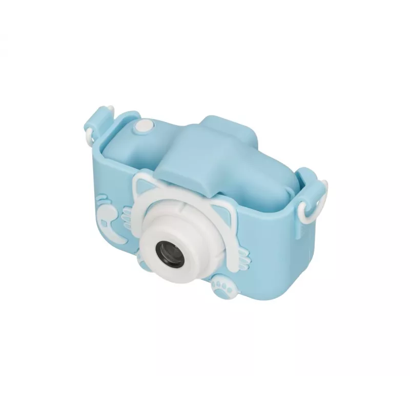 Vaikų skaitmeninis fotoaparatas Extralink H27 Single Blue — 1080P 30fps, 2,0 colio ekranas