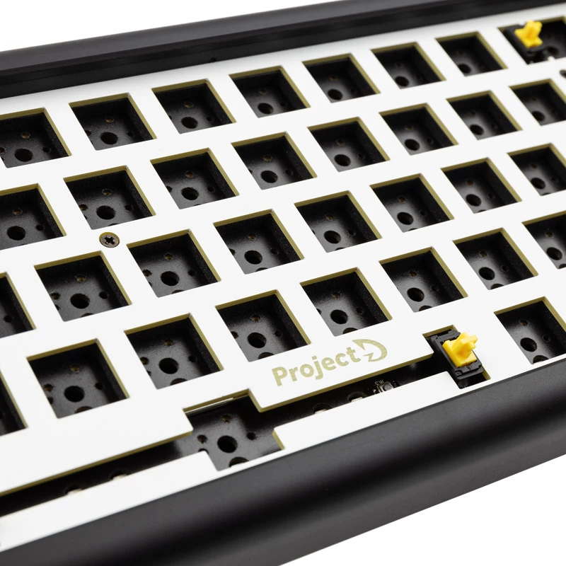 Ducky Tinker 65 Barebone klaviatūra žaidimams USB vokiškas juodas